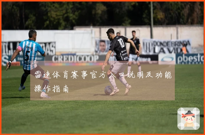 雷速体育赛事官方入口说明及功能操作指南